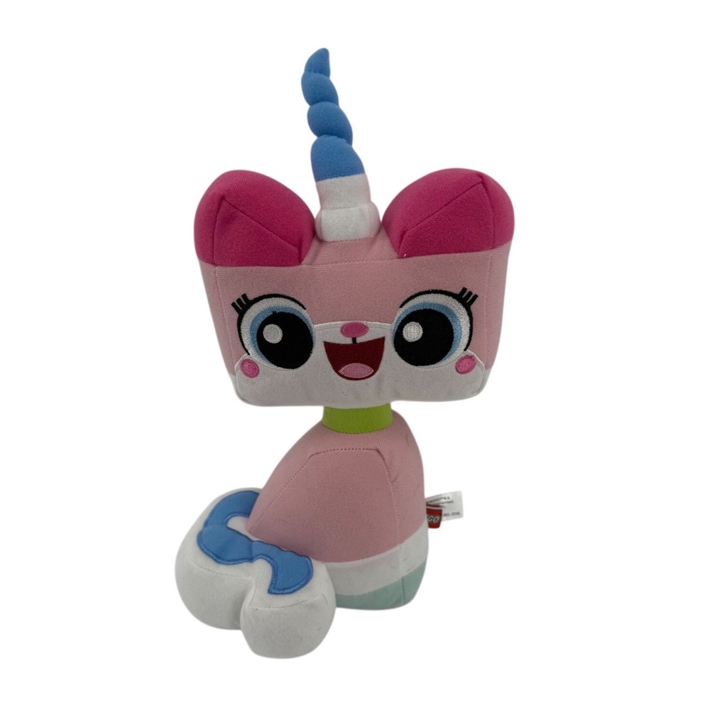 The Lego Movie 2 Unikitty Plush Toy 12" Pink Unicorn Uni Kitty